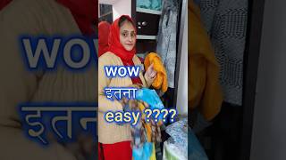 ढेर सारे कपडे organize करे फ्री में no cost diy home organization ideas no sew ideas home hacks [upl. by Kcirrek]