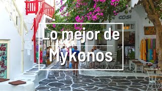 Lo mejor de Mykonos  Guía de las visitas imprescindibles en 2 días [upl. by Walcoff]