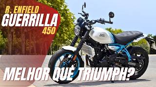 OFICIAL GUERRILLA 450 É LANÇADA MELHOR QUE TRIUMPH PREÇO E DETALHES [upl. by Therese]