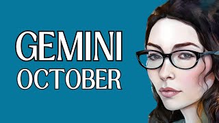 Gemini October 2024 HUGE Career Shifts amp Unexpected Financial Wins Tarot and Astrology Reading [upl. by Ettennal106]