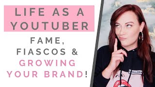 THE TRUTH ABOUT BEING A YOUTUBER amp INFLUENCER How To Grow Your Brand  Shallon Lester [upl. by Nanam]