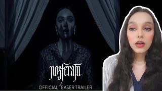 NOSFERATU official teaser trailer reaction [upl. by Feinleib]