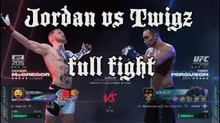 Craziest UFC 5 FightJordan vs Twigz FULL FIGHT WATCH NOW [upl. by Uchida]