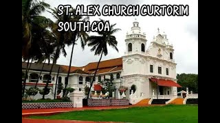 StAlex Church GOA  DRONE VIEW [upl. by Epolulot]