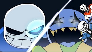 Undertale reacts to sans vs jevil [upl. by Antony698]