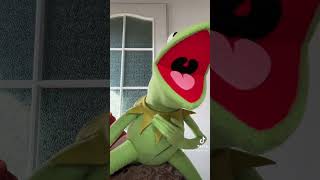 Kermit the frog singing the song kermitthefrog kermitmemes kermit [upl. by Ewnihc]