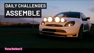 Forza Horizon 5 Daily Challenges Assemble Earn 800 Team Score in a Single Horizon Tour Race [upl. by Akemehs]