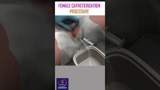 Female Catheterization Procedure shorts [upl. by Enahpad]