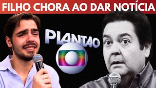 Filho de Faustão Chora ao dar notícia ao Brasil CORAÇÃO NÃO AGUENTOU [upl. by Payton]