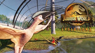 Bakonydraco and Rhamphorhynchus Mods  Jurassic World Evolution 2 [upl. by Ennaitak]