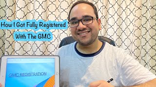 How I Got Fully Registered With The GMC [upl. by Nicolella]