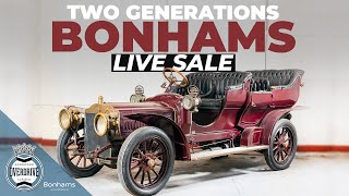 Bonhams Two Generations auction live stream [upl. by Aihtela]