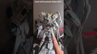 DABAN 8827 Review  overview Gundam Wing KO \ Snow White Prelude gundam gunpla shorts [upl. by Akimahc]