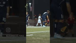 POV  Touchline with Los Angeles Force [upl. by Agnizn]