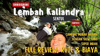 LEMBAH KALIANDRA  CAMPING TEPI SUNGAI CUMA 25K HIDDEN GEMS SENTUL [upl. by Yecaw]