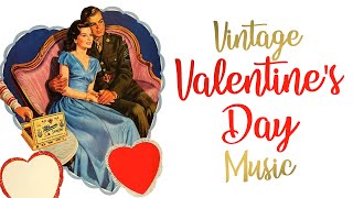 Vintage Valentines Day Songs ❤ The Best Oldies Love Songs [upl. by Aihsekan117]