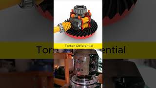 Torsen Differential automobile engineering car mechanicaldesign mechanism gear torsen [upl. by Eugilegna]