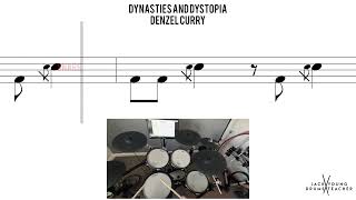 How to Play 🥁 Dynasties and Dystopia Denzel Curry [upl. by Carlisle607]