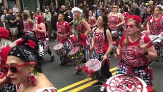 Batalá Washington at the 2019 DC’s Funk Parade [upl. by Anihc]