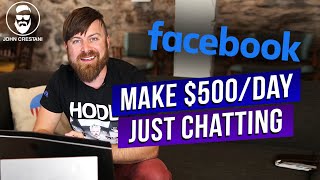 How To Make Money With Facebook For Beginners 2022 [upl. by Aicilas278]