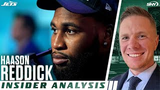 What happens now that Haason Reddick hasnt shown up for Jets training camp  SNY [upl. by Nagard]