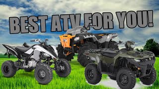 The BEST ATV for you Sport quads vs Mud Machines vs Sport Utility [upl. by Baer]