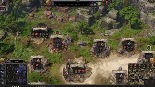 Spellforce 3 Fallen God multiplayer Skirmish Gameplay  Trolls vs Elves [upl. by Enidlarej311]