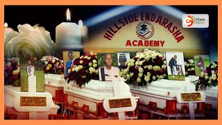 Pain and anguish as as memorial service is held for 21 boys who perished in Endarasha school fire [upl. by Nylrebmik]