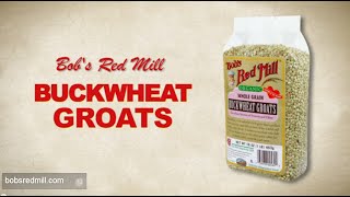 Buckwheat Groats  Bobs Red Mill [upl. by Araiek672]