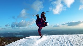 Mark McMorris and Seb Toots Shred Custom Built Terrain Park  Uncorked [upl. by Haag]