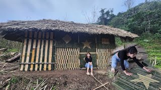 decorating making bamboo house doors making kitchens completing bamboo houses new places to live [upl. by Snebur]