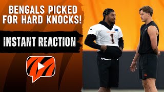 Cincinnati Bengals to be Featured on HBOs Hard Knocks  Instant Reaction [upl. by Akiemat]