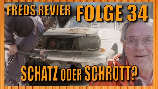 Bei Fred aufm Schrottplatz 60erJahre Audi geknackt I Freds Revier Folge 34 [upl. by Nylirrej]