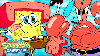 90 MINUTES of SpongeBob in Action Literally 👊  SpongeBobOfficial [upl. by Lynus]