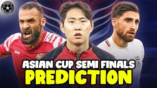 ASIAN CUP SEMIFINAL PREDICTIONS amp BREAKDOWN [upl. by Elleynad732]