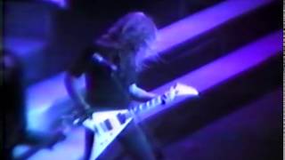 Metallica  Live in Detroit MI USA 1986 ReMaster Of Puppets DVD [upl. by Noswal]