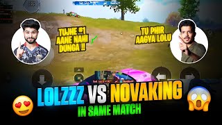 LoLzZzGaming vs Novaking 🔥 Conquer lobby domination  BGMI HIGHLIGHT [upl. by Yleoj]