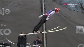 Skifliegen Planica 2017 Markus Eisenbichler 2360m FULL HD [upl. by Trillby965]