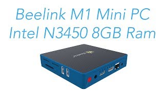 BeeLink M1 Mini PC INTEL Celeron N3450 And 8GB Ram [upl. by Daub]