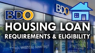 BDO HOME LOAN [upl. by Anwahsat]