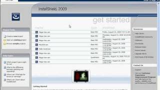 MSI  InstallShield Interface  InstallShield 2009 [upl. by Kancler]