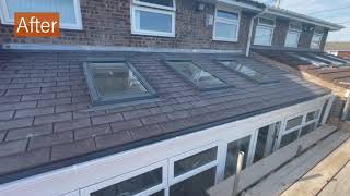 Leanto Conservatory Roof Replacement [upl. by Casar]