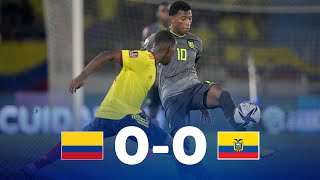 Eliminatorias  Colombia 00 Ecuador  Fecha 12 [upl. by Gnaw197]