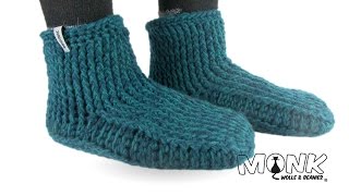 Crochet Slippers Gammlos Part 2  english [upl. by Aivila]