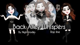 Back Alley Whispers – Nightshades Official  Bside  Debut Album Shadows  GoldenBlack2010 [upl. by Anastas]