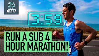 How To Run A Marathon In Under 4 Hours [upl. by Aleakcim]