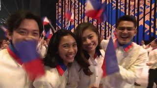 Team Philippines Grand Entrance  30th South East Asian Games 2019 [upl. by Accisej651]