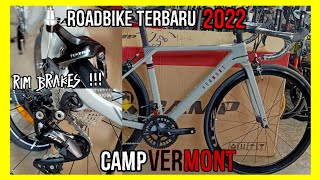 Camp vermont 700c  roadbike terbaru 2022 carbon full branded [upl. by Addie885]