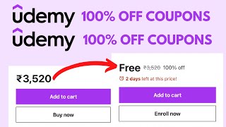 Udemy Coupon Code 2021  Udemy Free Online Courses with Certificate  Udemy premium courses for FREE [upl. by Linkoski]