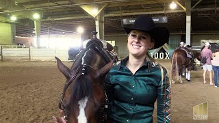 2023 100X Reining Classic  GinaMarie Schumacher [upl. by Messing855]